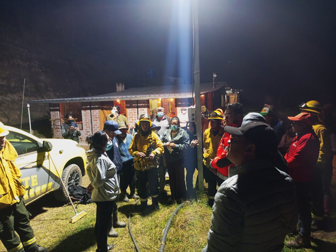 Incendios forestales afectan a la flora y fauna de Riobamba 